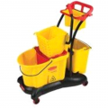 33LT MOPPING TROLLEY WITH WRINGER, CADDY AND AC