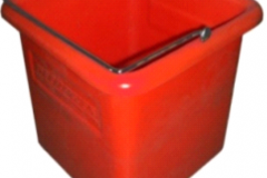 20L SINGLE SQUARE PLASTIC BUCKET